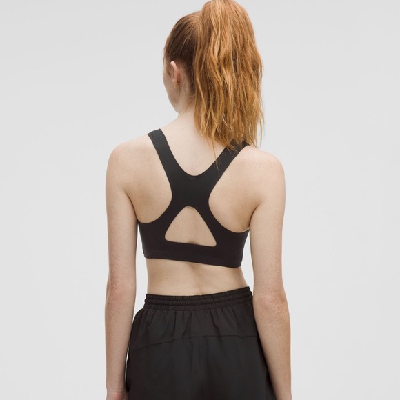 NWT lululemon Go Further Bra with Support Code Technology C/D Cup Size M Black - Picture 6 of 7